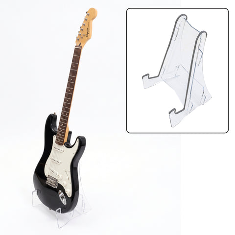 Clear Acrylic, Folding Electric Guitar Stand