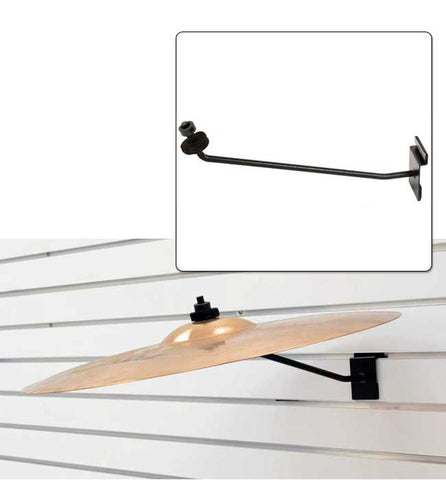 12" Cymbal Display Arm for slatwall