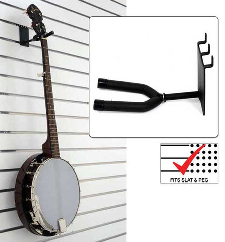 2" Banjo Hanger fits slatwall and pegboard