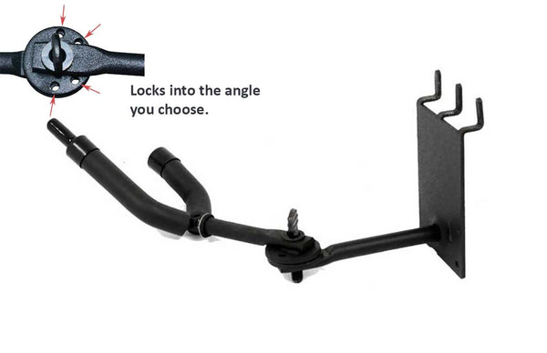 3" Violin / Viola Hanger with Bow Holder, Adjustable