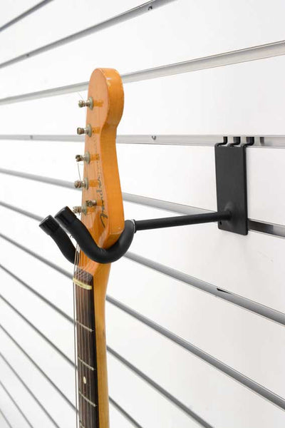 4 inch Guitar Grabber fits slatwall and pegboard