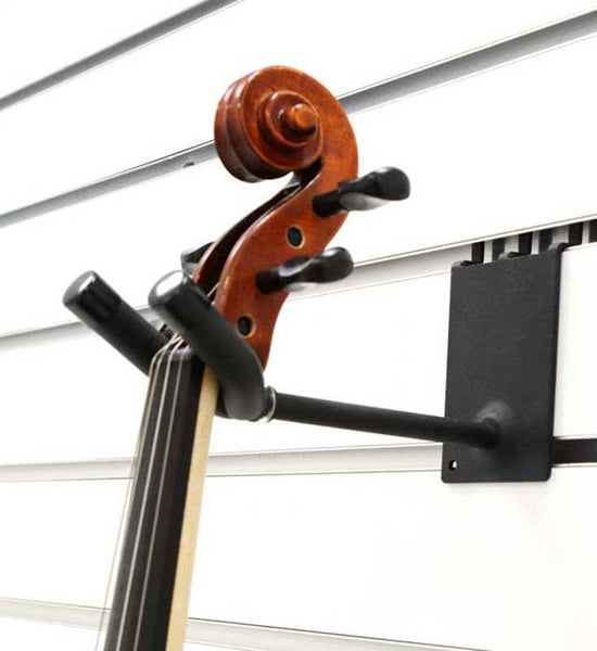 4 inch Violin / Viola Hanger fits slatwall and pegboard
