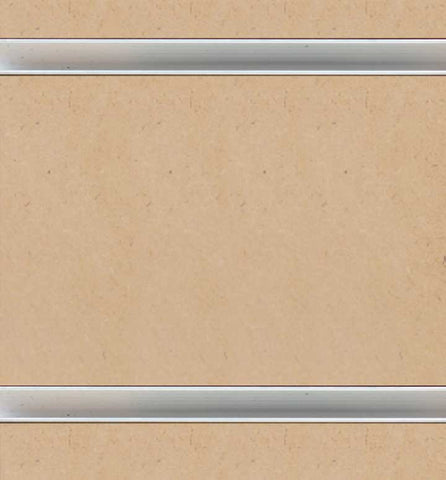 Slatwall - Paint Grade w/ aluminum inserts