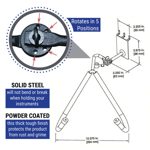 Adjustable French Horn Holder