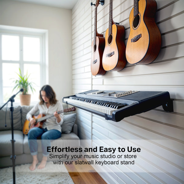 Slatwall Keyboard Arms Adjustable (Pair)