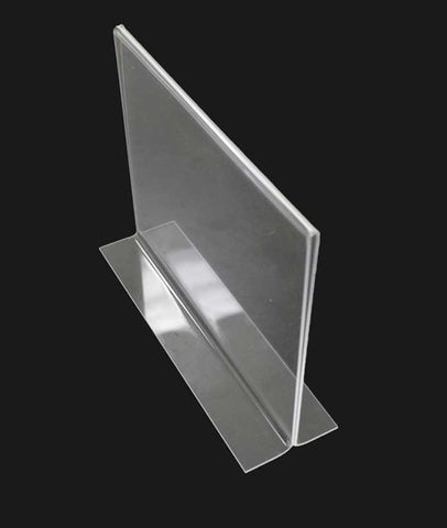 Bottom Loading acrylic Sign holder comes in 4 sizes