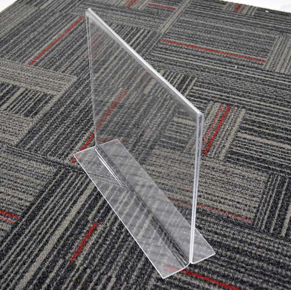 Bottom Loading acrylic Sign holder comes in 4 sizes