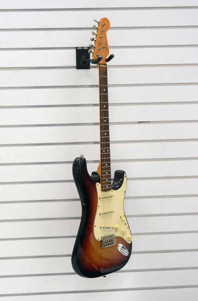 3" Standard Guitar Hanger, Adjustable fits slatwall and pegboard