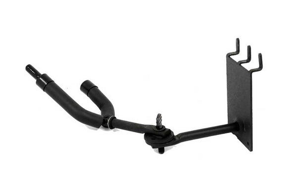 3" Violin / Viola Hanger with Bow Holder, Adjustable fits slatwall and pegboard