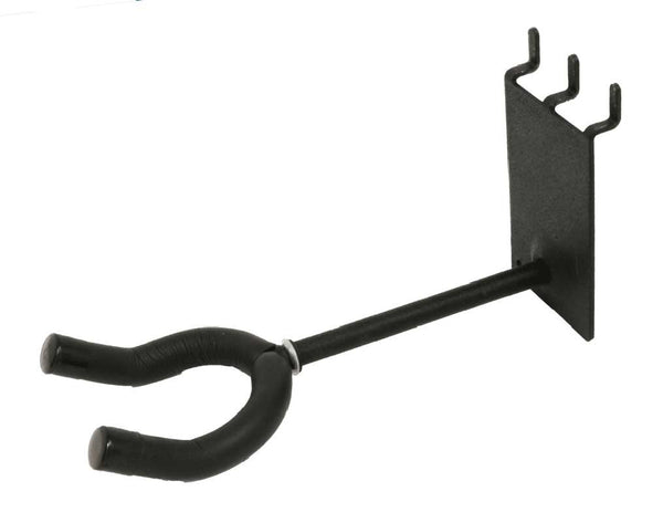 4 inch Standard Guitar Hanger fits slatwall and pegboard 