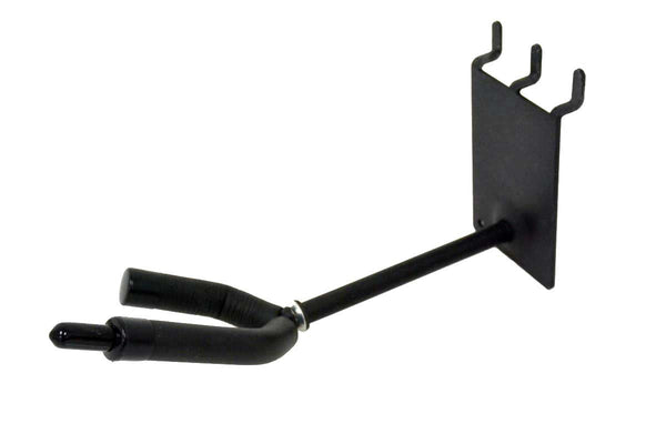 4 inch Violin / Viola Hanger with Bow Holder fits slatwall and pegboard