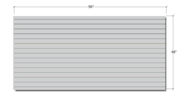 Slatwall - Dark Gray w/ aluminum inserts