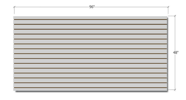 Slatwall - Dark Gray