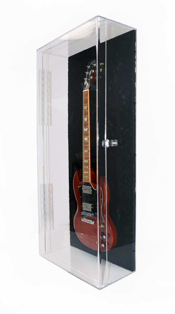 guitar pedal display case Acrylic Acoustic / Electric Guitar Display Case – Musical Instrument Displays