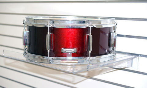 Acrylic Snare Drum Shelf