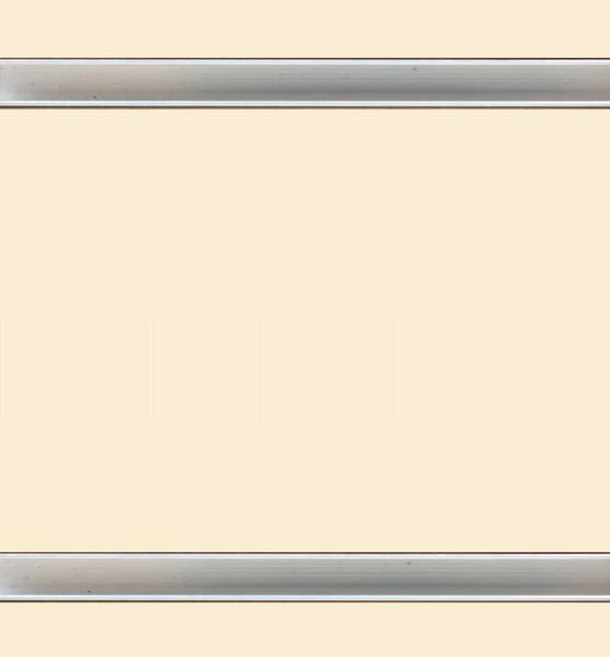 Slatwall System - Almond w/ aluminum inserts