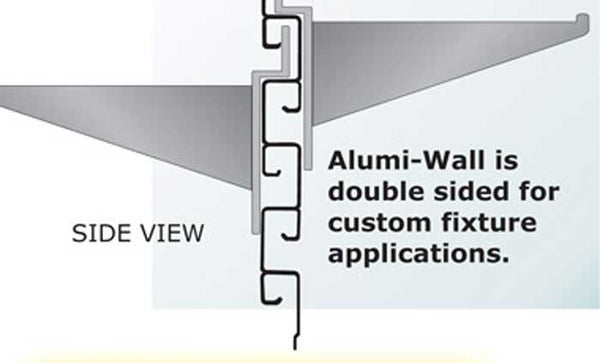 Alumi-Wall Aluminum Slatwall