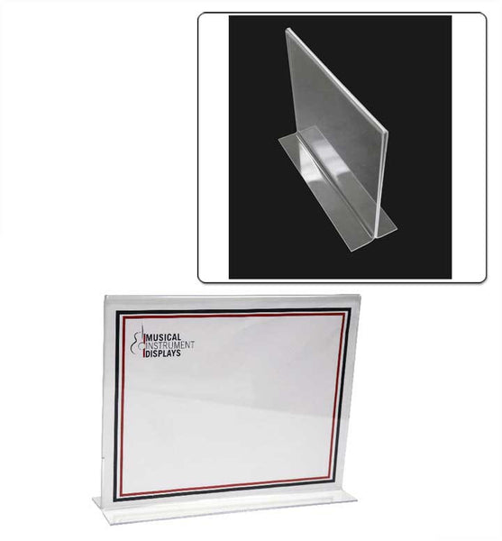 Bottom Loading Sign holder- 11" x 8 1/2"