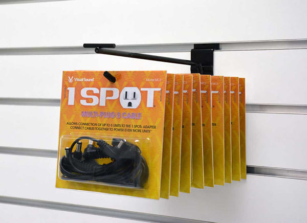 Slatwall Flip top Heavy-Duty Hook, 8”