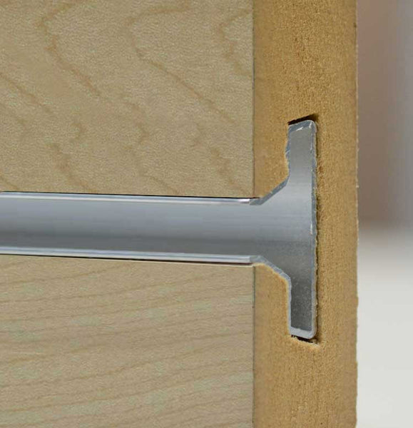 Slatwall - Maple w/ Aluminum Inserts