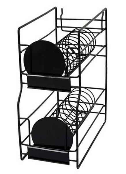 Guitar String Display fits slatwall and pegboard