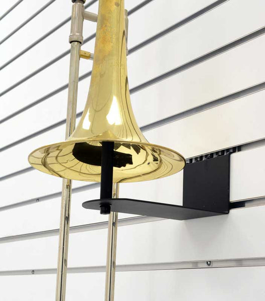 Trombone Holder fit slatwall and pegboard