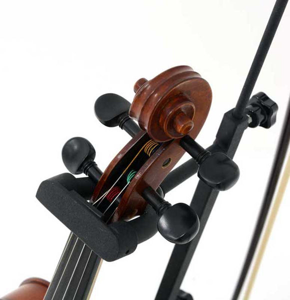 Adjustable Floor Viola/Violin Stand with bow holder